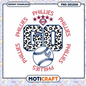 Phillies Go Leopard Baseball PNG