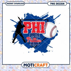 Philadelphia Phillies Baseball PNG Graphic Design Download
