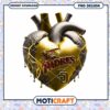 Padres Heart PNG Design Download 1 Padres Heart PNG Design Download