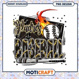 Padres Baseball Design PNG for Instant Download Use