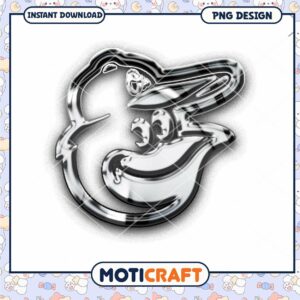 Orioles Bird PNG Design Instant Download