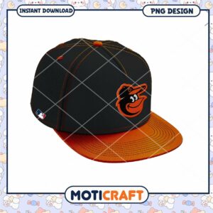 Orioles Baseball Cap PNG Design