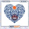 NY Mets Heart PNG Design 2 NY Mets Heart PNG Design