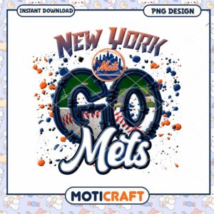 New York Mets PNG Baseball Design
