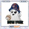 New York Mets Ghost Baseball PNG Digital Download Design