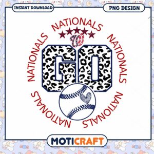 Nationals Baseball Leopard PNG