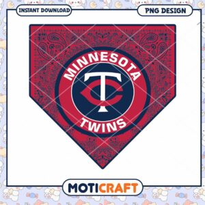 Minnesota Twins Logo Design PNG Instant Download Art