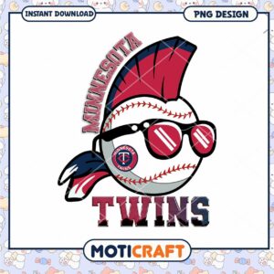 Minnesota Twins Baseball PNG Cool Design Download