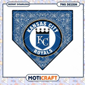 Kansas City Royals PNG Design Instant Download Banner