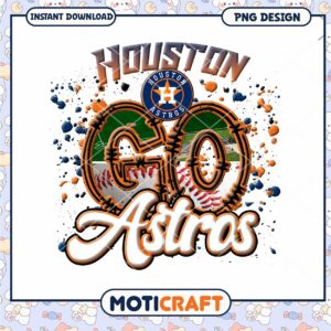 Houston Astros PNG Baseball Design