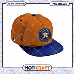 Houston Astros Hat PNG Design