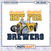 Hot For Brewers PNG Design