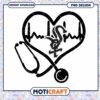 Heartbeat Stethoscope Design PNG for Medical Lovers 1 Heartbeat Stethoscope Design PNG for Medical Lovers