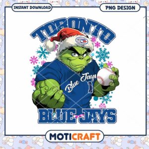 Grinch Toronto Blue Jays PNG Grinch Toronto Blue Jays PNG