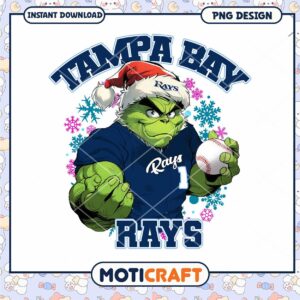 Grinch Tampa Bay Rays PNG