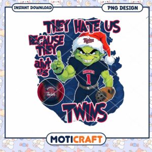 Grinch Minnesota Twins PNG
