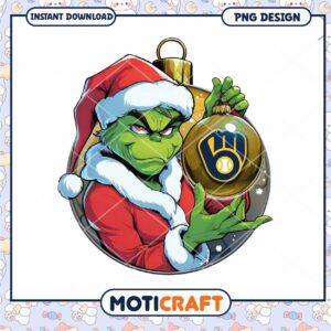 Grinch Holiday Ornament PNG Design for Instant Download Grinch Holiday Ornament PNG Design for Instant Download