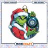 Grinch Christmas Ornament PNG Seattle Mariners Design