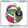 Grinch Christmas Ornament PNG Downloadable Design Art