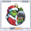 Grinch Christmas Ornament PNG for Instant Download