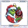 Grinch Christmas Ornament PNG Download Design Art