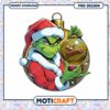 Grinch Christmas Ornament PNG Design for Padres Fans 2 Grinch Christmas Ornament PNG Design for Padres Fans