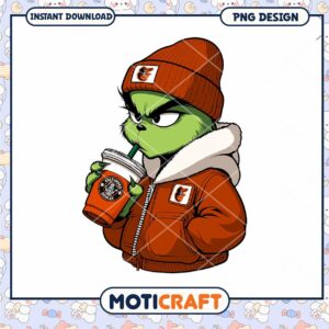Grinch Cartoon PNG Download for Seasonal Designs