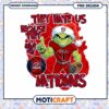 Grinch Baseball Design Washington Nationals PNG Download