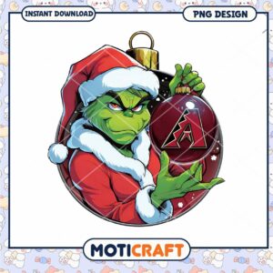 Grinch Arizona Diamondbacks PNG