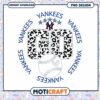 Go Yankees Leopard Print PNG Instant Download Design 1 Go Yankees Leopard Print PNG Instant Download Design