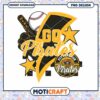 Go Pirates Baseball PNG Design
