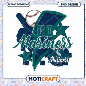 Go Mariners PNG Sublimation Design