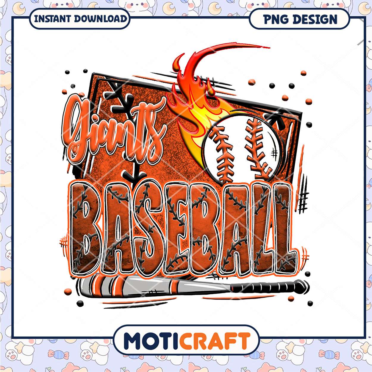 Giants Baseball PNG Design Giants Baseball PNG Design