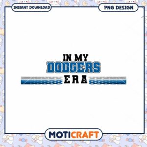 Dodgers Era PNG Design