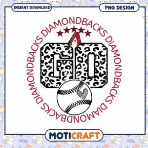Diamondbacks Baseball PNG Design