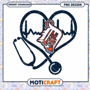 Detroit Tigers Heartbeat PNG