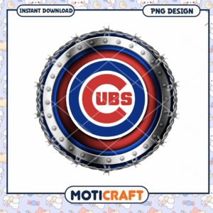 Cubs Logo PNG Metal Barbed Wire