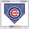 Cubs Bandana Baseball PNG Design 2 Cubs Bandana Baseball PNG Design