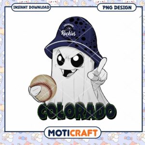 Colorado Rockies Ghost PNG Design