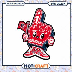 Cleveland Guardians PNG Mascot