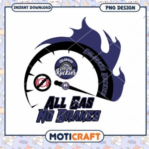 Colorado Rockies All Gas No Brakes PNG