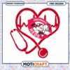 Cincinnati Reds Heart Stethoscope PNG