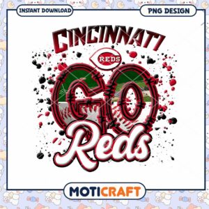 Cincinnati Reds Go PNG Design