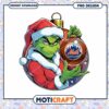 Christmas Grinch with Mets Ornament PNG Download Design