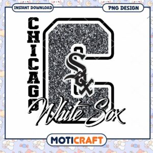 Chicago White Sox Glitter PNG