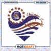 Chicago Cubs PNG Design Heart Baseball Fans Gift 1 Chicago Cubs PNG Design Heart Baseball Fans Gift