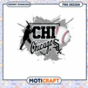 Chicago Sox Baseball PNG Design