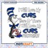 Cat in Hat Cubs PNG Design 2 Cat in Hat Cubs PNG Design