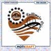 Baltimore Orioles Heart Baseball PNG Design Download