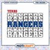 Texas Rangers Team Spirit PNG Design for Fans